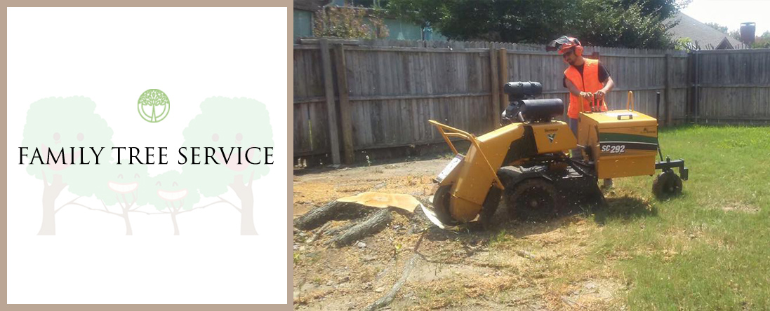Family Tree Service offers Stump Grinding & Tree Removal in Lewisville, TX